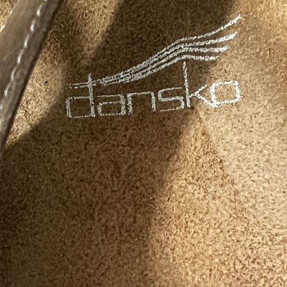 Dansko Reece Sandal for Women - Memory Foam and Cork Footbed Sz 10 Brown Leather - Picture 3 of 7